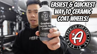 Easy way to Ceramic Coat wheels! | Adam's Graphene Ceramic Spray