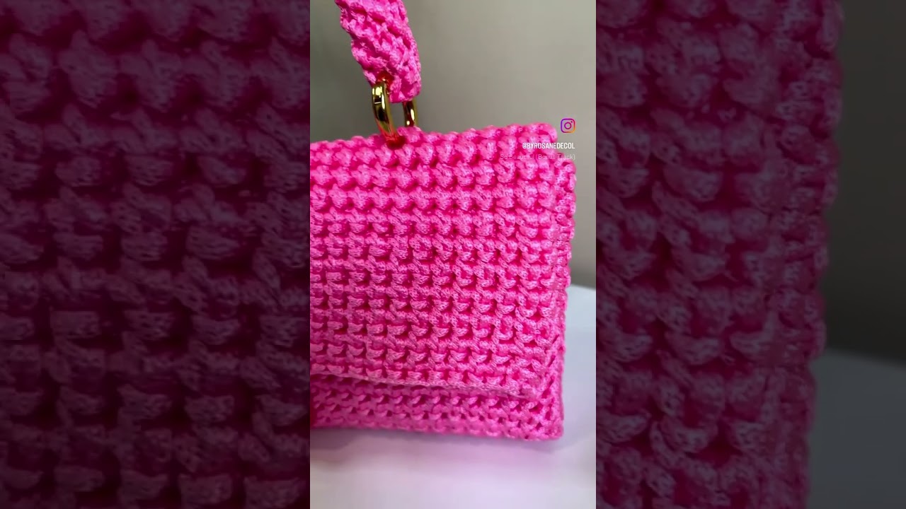 Bolsa Barbie com tutorial no canal!