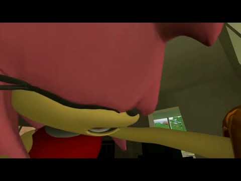 (SFM) Amy Rose Farting And Standing On The Couch