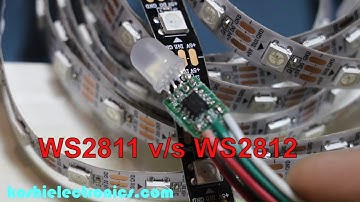 What is diffrence between WS2811 and Ws2812 & how it works