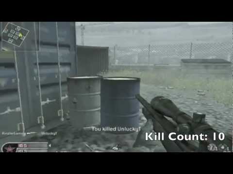 Nostalgia!- COD 4 Quickscope Compilation 1