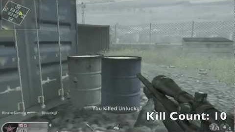Nostalgia!- COD 4 Quickscope Compilation 1