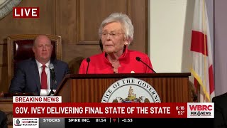 Gov. Ivey delivering final state of the state