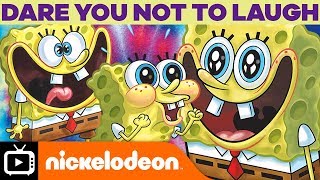 Spongebob Laughing - We Dare You Not To Laugh Nickelodeon Uk