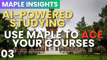 AI-Powered Studying: How to Use Maple to Ace Your Courses