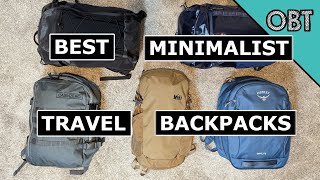 Best Minimalist Backpacks for Travel (Under 2 lbs. 0.9 kg)