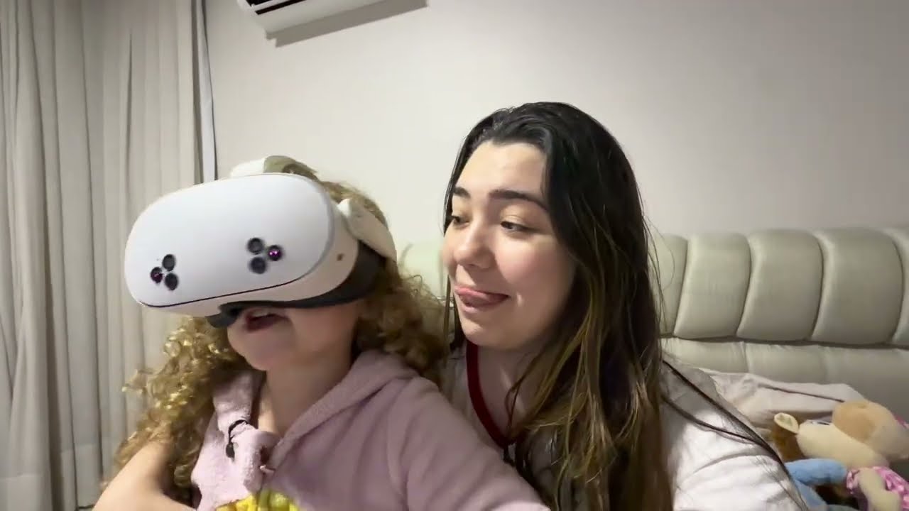 PASSAMOS A NOITE PRESAS no ÓCULOS VR 