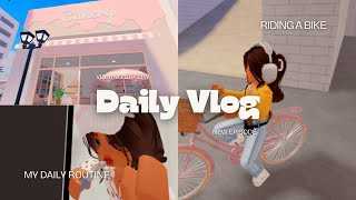 DAILY VLOG (RIDING A BIKE,HEALTHY FOOD,ROUTINE) EP 7 BERRY AVENUE