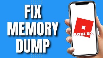 How To Fix Roblox Memory Dump Error PC (Quick Guide 2023)