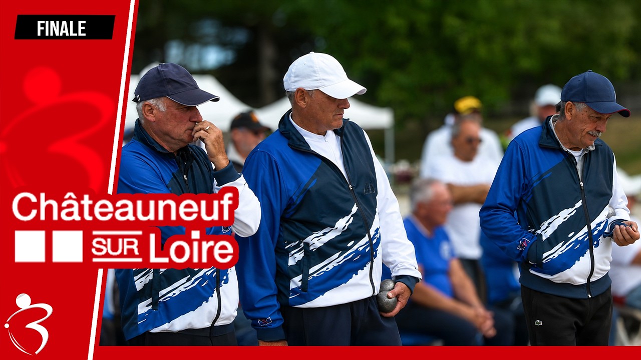 Miniature : Finale FAZZINO/CHOUPAY/MOY vs KARAMAN (Loiret) : National vétérans de Châteauneuf-sur-Loire