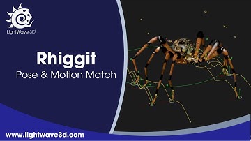 Lightwave 3D Poses & Motion Match