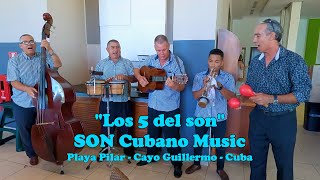 Los 5 Del SON - Cubano Music - Iberostar Playa Pilar - Cuba