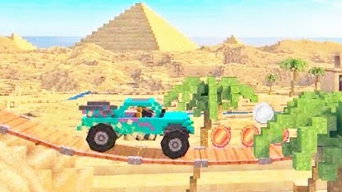 Blocky Roads Game | Racing Game Video Level 2