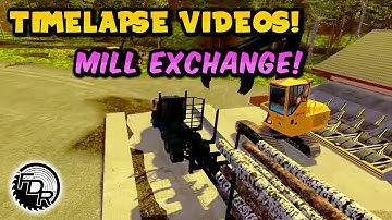 Unload At The Mill | FS15 | Timelapse Logging