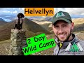 Wild Camp, Helvellyn, Hiking Across The Lake District UK