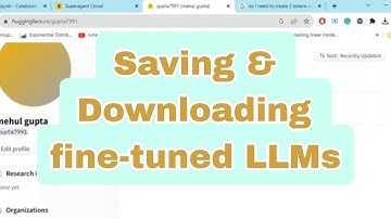 Saving and downloading fine-tuned models from HuggingFace Hub