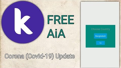 Covid-19 Count AiA Create by Kodular