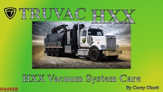 9 HXX Vacuum System Care