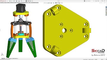 Solidworks Tutorial 50 : Electrical Clamp Part 7