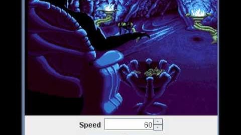 Dungeon Master 2: "Ending" animation (PC-9801)