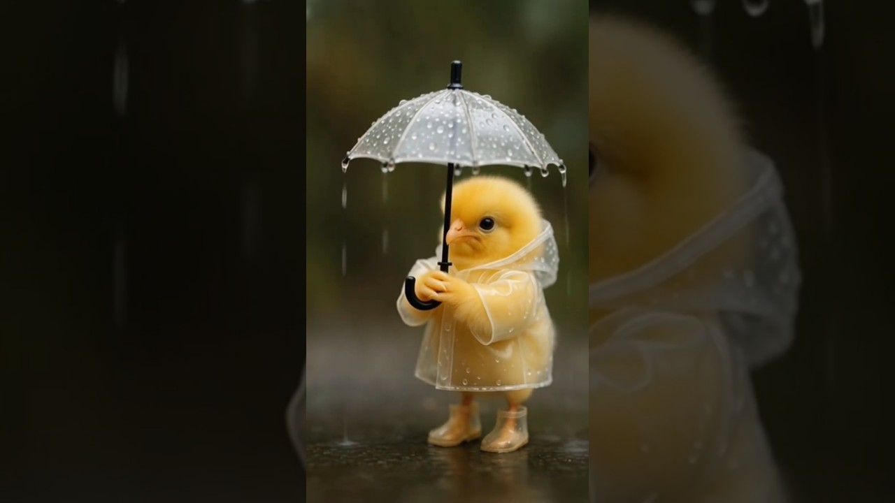 Barish Me Chhota Choosa ☔🐥 | Cute & Emotional AI Video” 