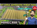 I MADE A GIANT WHEAT FARM - MINECRAFT SURVIVAL GAMEPLAY IN HINDI #41
