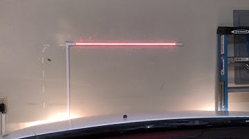 Arduino powered Neopixel parking distance sensor