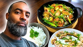 Hell's Kitchen Chef Makes Jamaican x Asian Feast with $100!