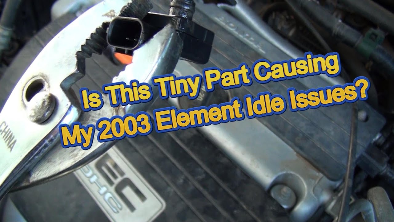 Снятие и замена датчика карты Honda Element 2003 года