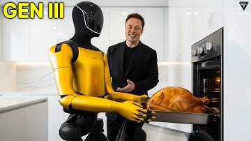 Finally Happened! Tesla Bot Gen 3 Cooks 3 Meal A Day & Do Household In 1 Hours! Elon Musk SHOCKED!
