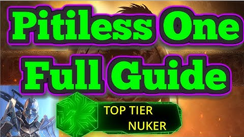 Raid: Shadow Legends|  Pitiless One Full Guide
