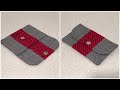 Sew a Wallet in 5 Minutes! (No Pattern, Beginner Friendly)