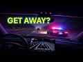 Tesla Dashcam Caught a High-Speed Police Chase… Did They Catch Him