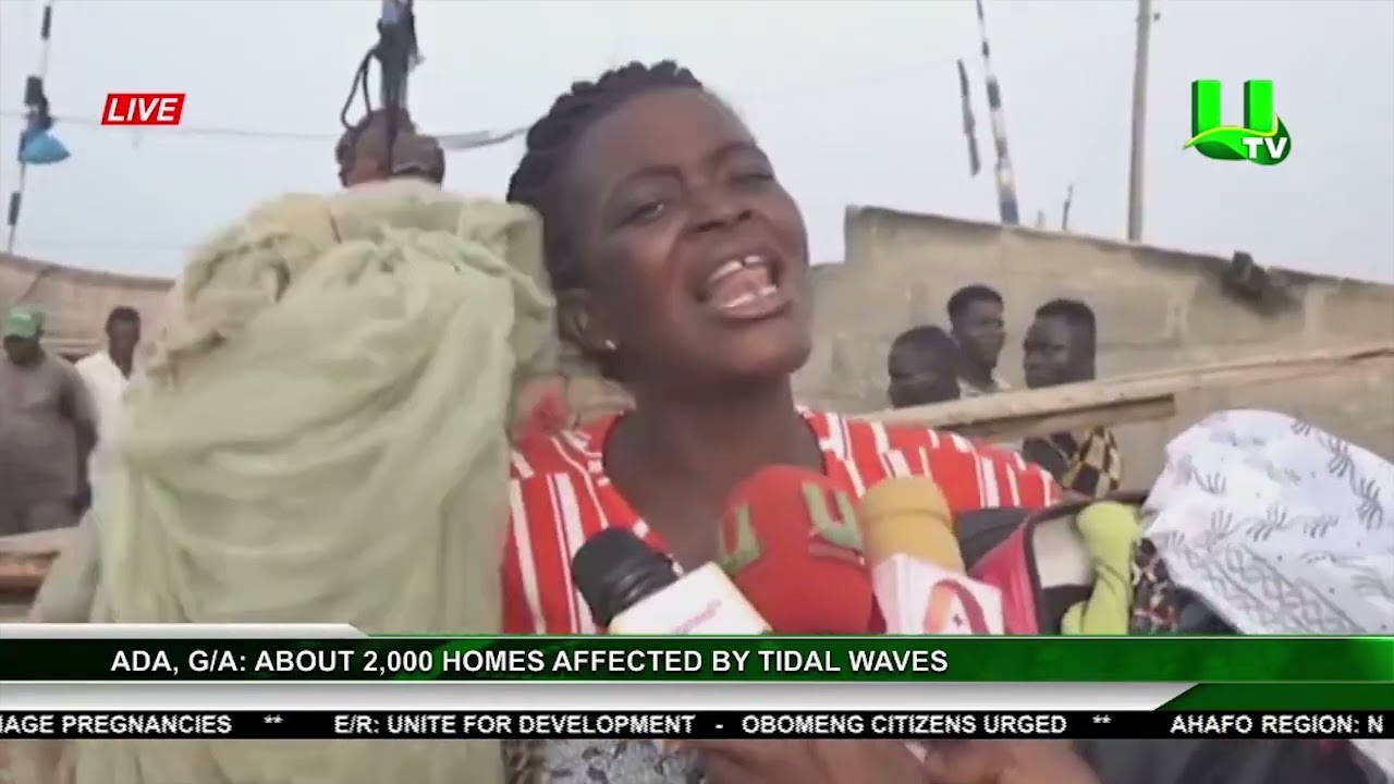 About 2 000 Homes Affected By Tidal Waves In Ada Youtube About 2 000 Homes Affected By Tidal Waves In Ada Youtube