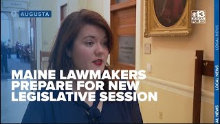 Maine lawmakers settle in for next legislative session in Augusta