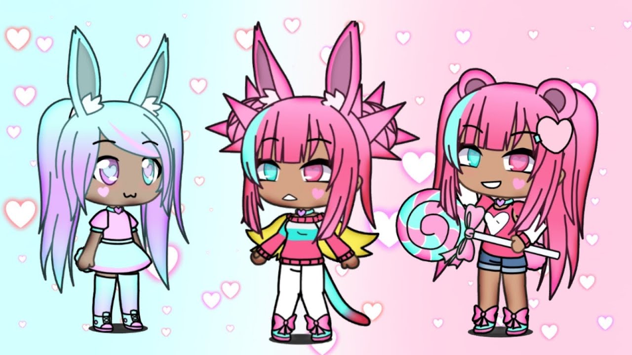 Glowup? Haha, dig up an old oc from Gacha club and revamped her :) :  r/GachaClub