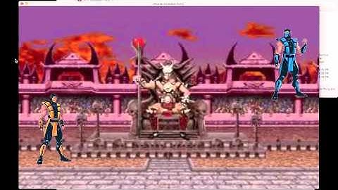 Pitch Mortal Kombat Pong