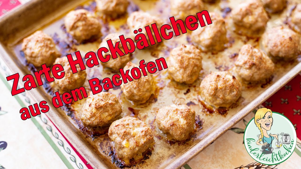 Zarte Hackbällchen aus dem Backofen vom großen Ofenzauberer von Pampered Chef