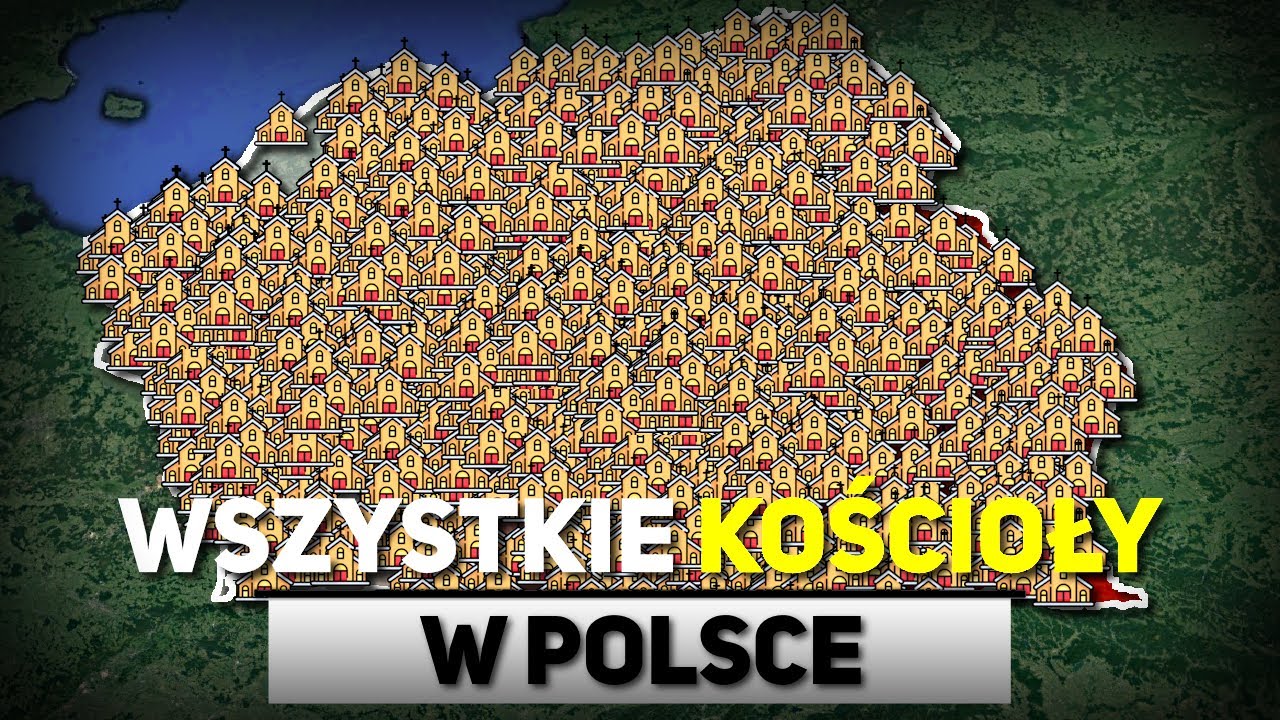 40 CIEKAWYCH Map POLSKI, które MUSISZ zobaczyć!