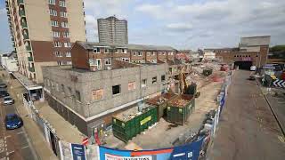 Bootle Strand Demolition Timelapse Resimi