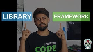 What is library & framework? (Hindi) screenshot 1
