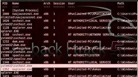 Keylogging with meterpreter ( metasploit )
