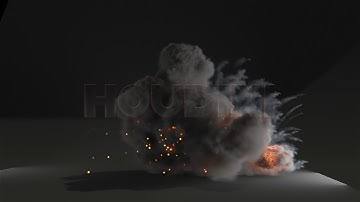 Houdini  - Massive Explosion studies