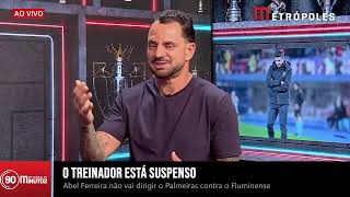 Abel Ferreira não vai dirigir o Palmeiras contra o Fluminense: "Mais cartão que o Jr. Baiano"