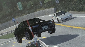 He actually jumped the guardrail... - Initial Unity [FC] Vs [GTR]