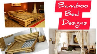 Bamboo Canopy Bed designs || Bamboo Furniture || Bamboo decoration ideas|| Best Bamboo Bed Ideas