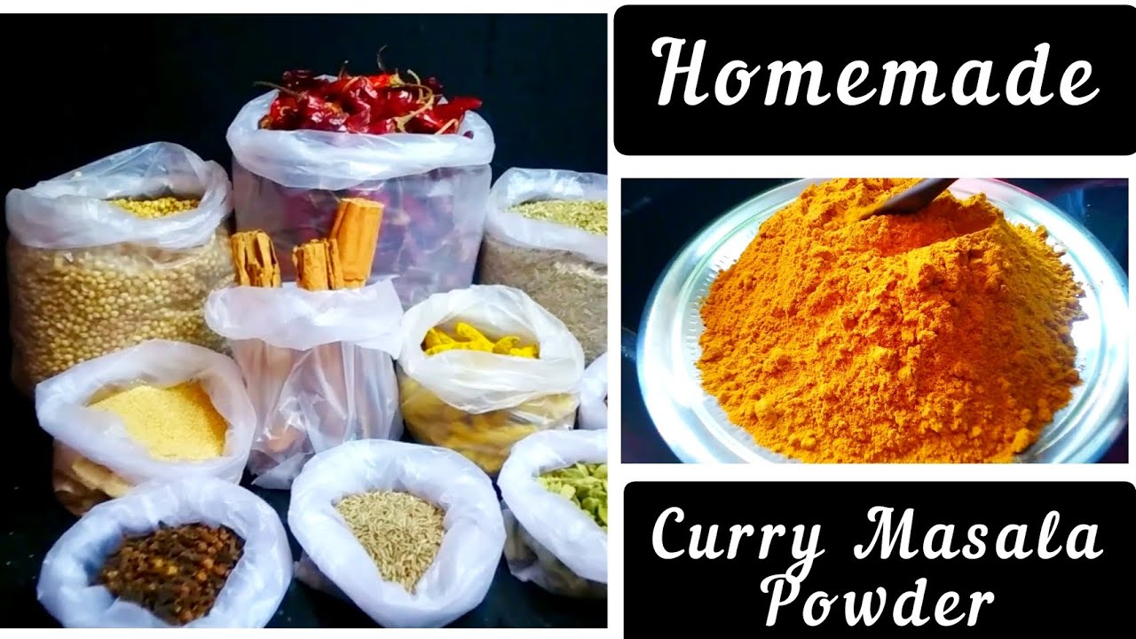 Homemade Curry Masala Powder Recipe In Tamil/Homemade Masala Powder/Homemade Recipes Tamil By