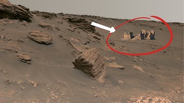 Mars Perseverance Rover capture the remains of an ancient Home wall on Mars