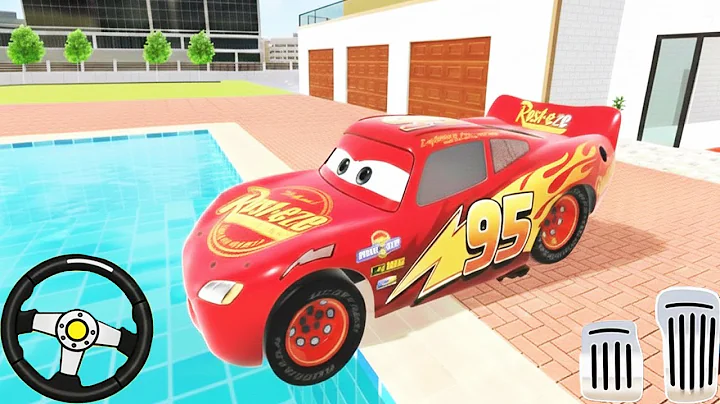 McQueen Lightning Car Fun Driving - Car Drive Game - Android Gameplay