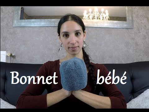 Tricoter Un Bonnet Bebe Facile Easy Knitting Baby Cap Youtube
